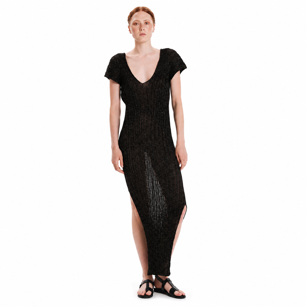 Maxi Dress – Shimmering Water