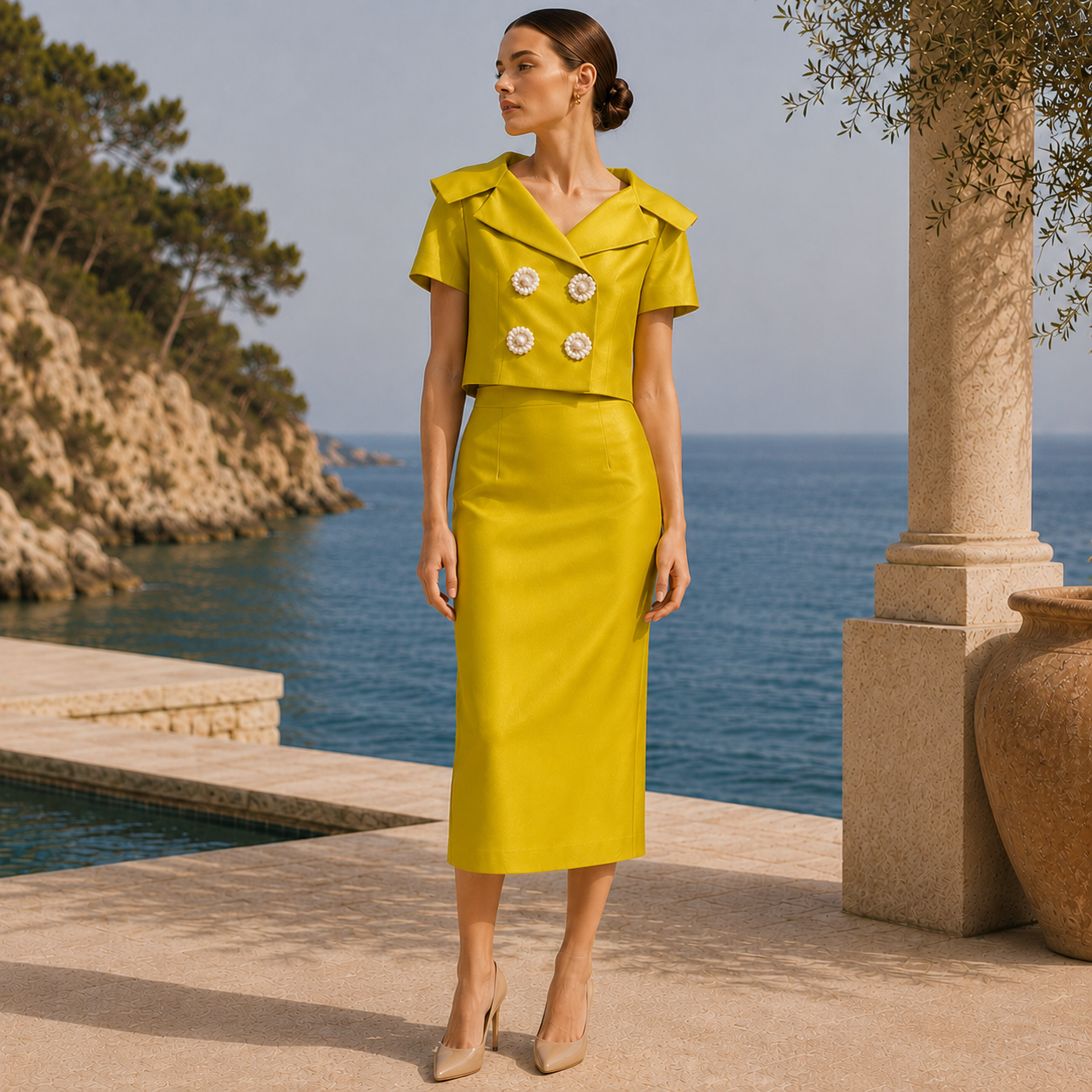 Yvonni Pencil Skirt