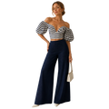 Bianca Runway Striped Bustier