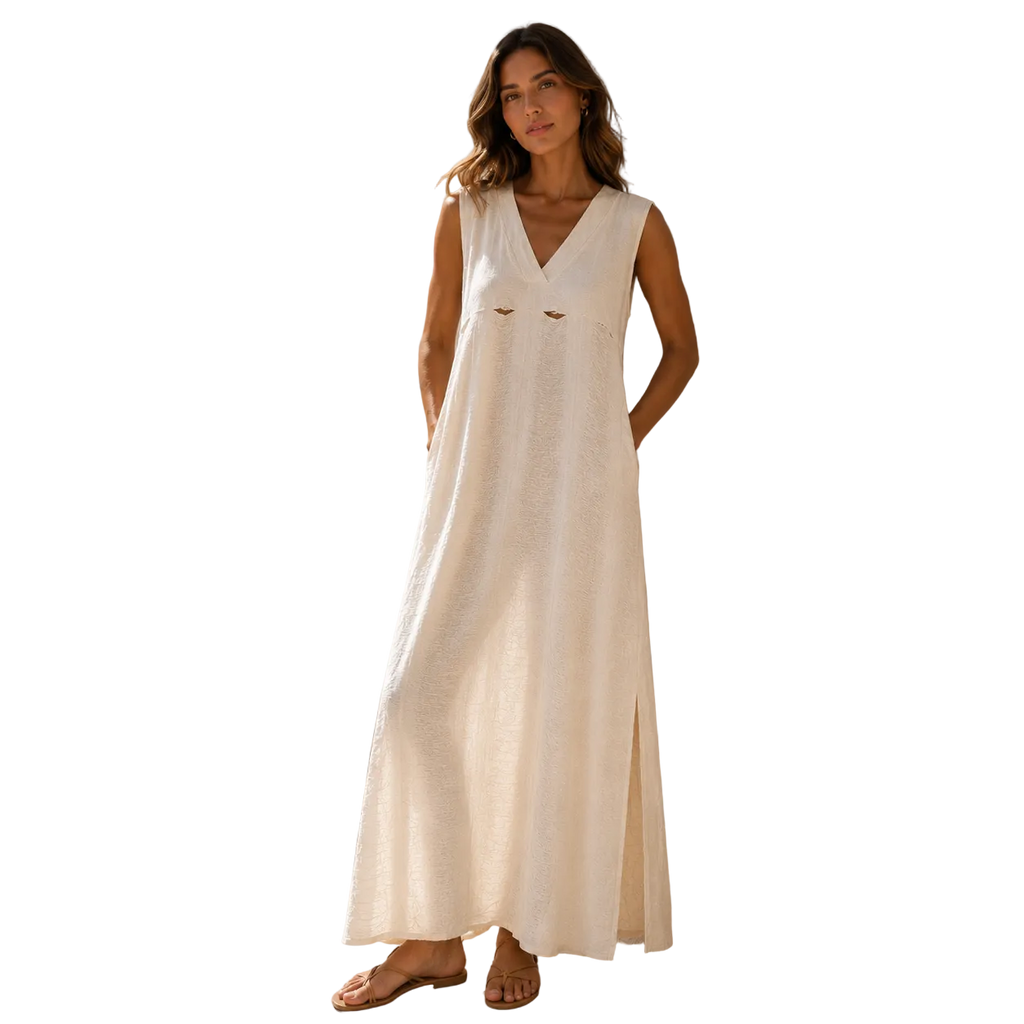 Aegean Breeze Maxi Dress