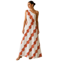Zeus One Shoulder Maxi Dress