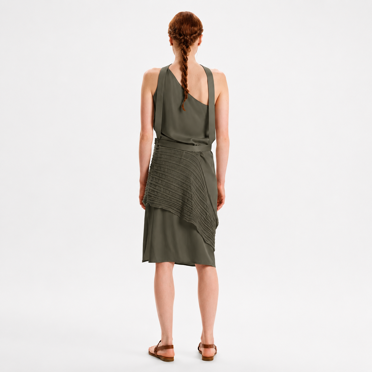 One-Shoulder Dress with Pannel – The Time Is Now