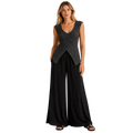 Sleeveless Cross Knitted Top – Supernova