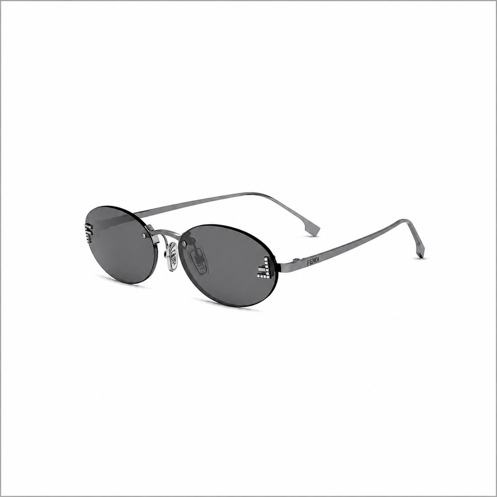 FENDI FIRST CRYSTAL Sunglasses FE4075US 12A