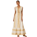 Aurelia Plunge Maxi Dress