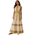 Selene High-Neck Maxi Dress
