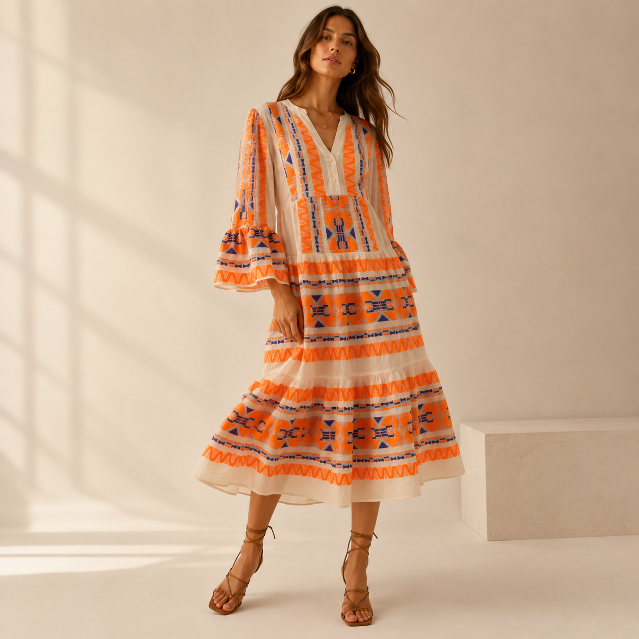 Lumière Midi Dress