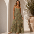 Golden Horizon Maxi Dress
