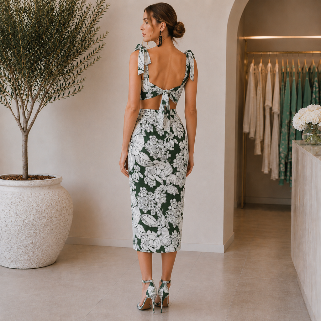 Floral Bustier