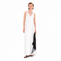 Maxi Dress with Triangular Side Seams – Opal