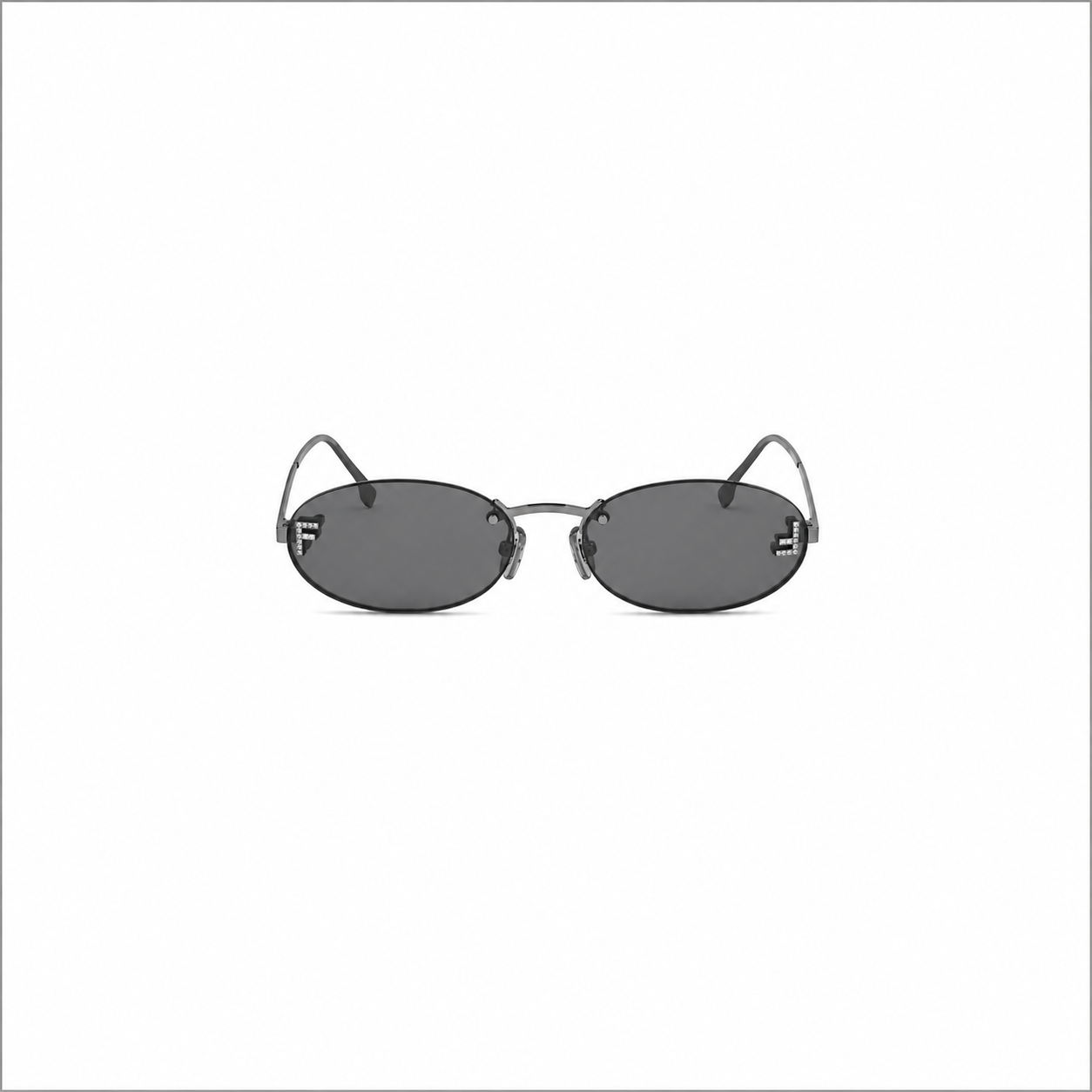 FENDI FIRST CRYSTAL Sunglasses FE4075US 12A