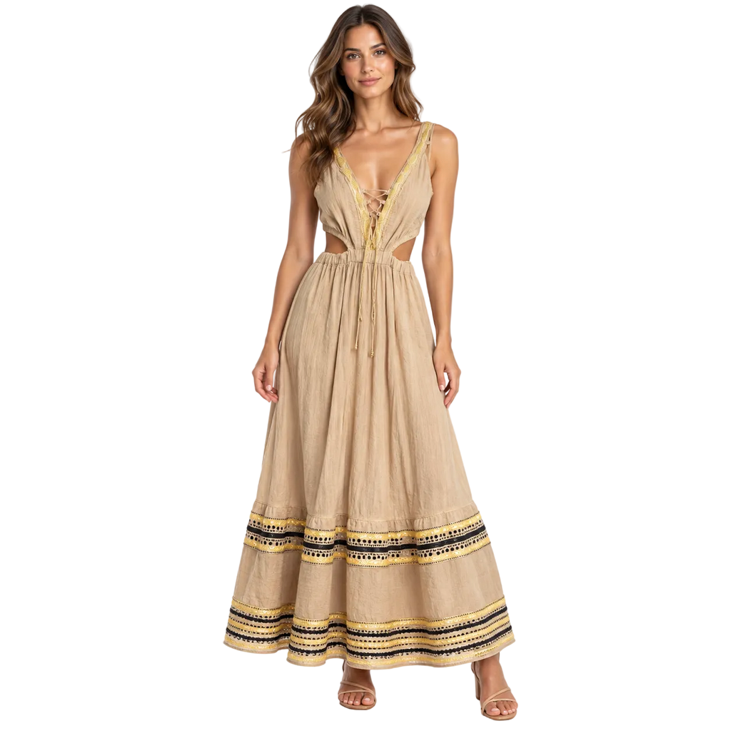 Rebeka Cutout Maxi Dress