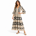 Ianthe Embroidered Maxi Dress