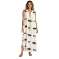 Amalia Evil Eye Maxi Caftan