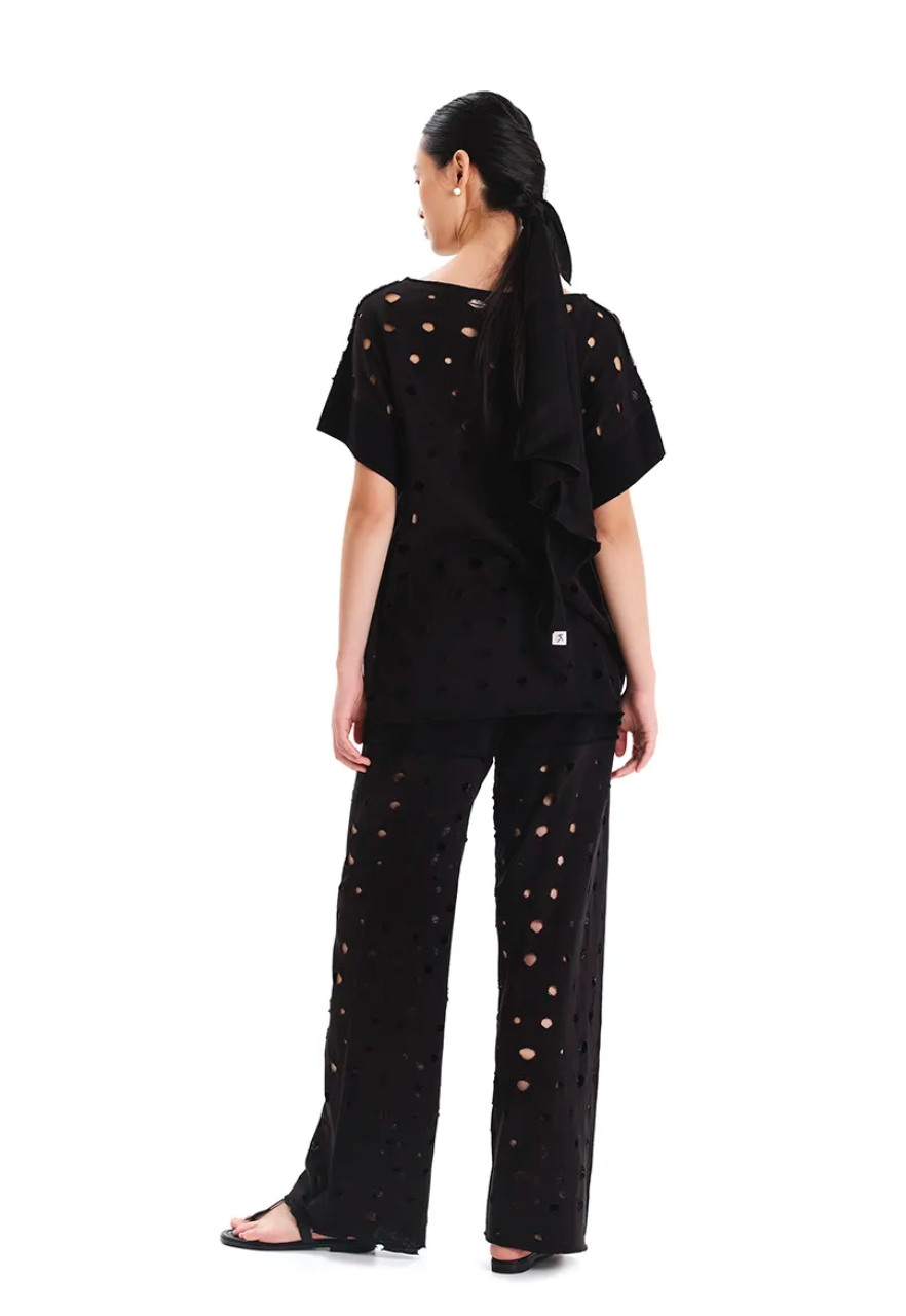 Perforated Pants – Traces Of Time