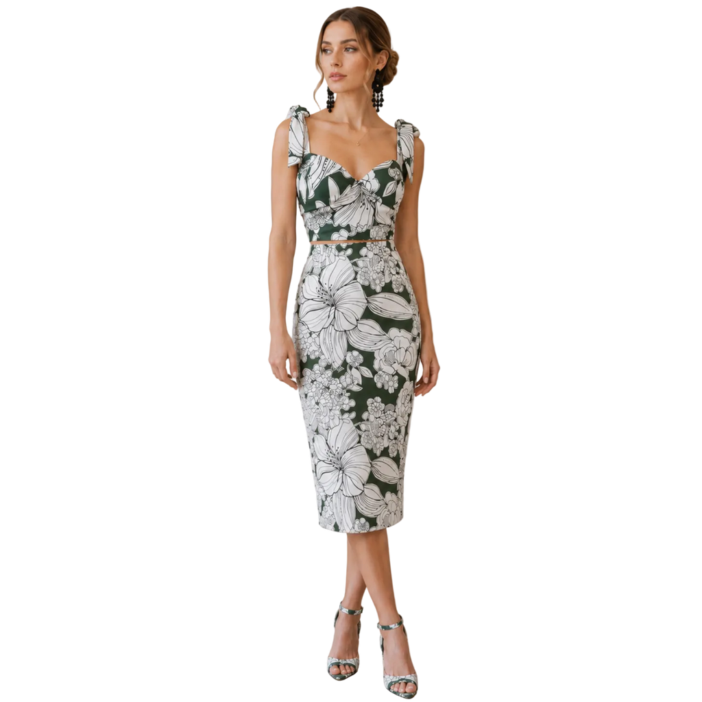 Floral Bustier