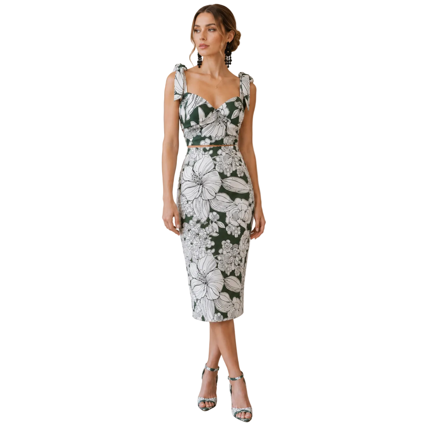 Floral Bustier
