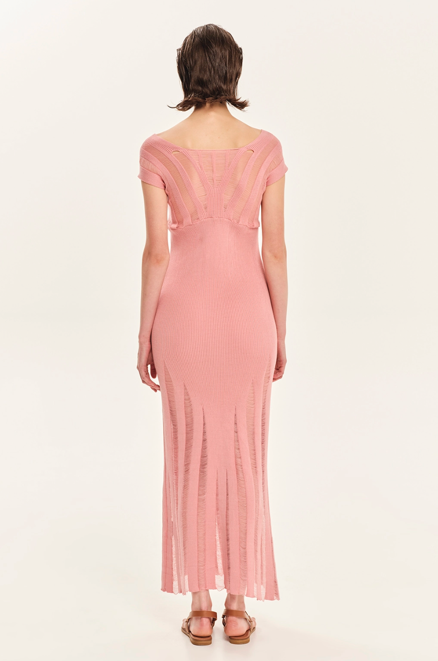 Magic Sunsets Knit Maxi Dress