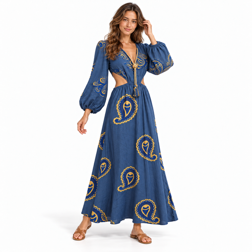 Nefeli Cutout Maxi Dress