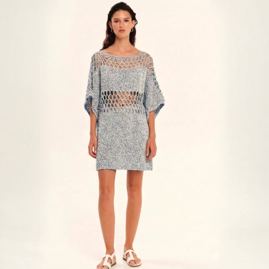 Golden Hour Knit Mini Dress