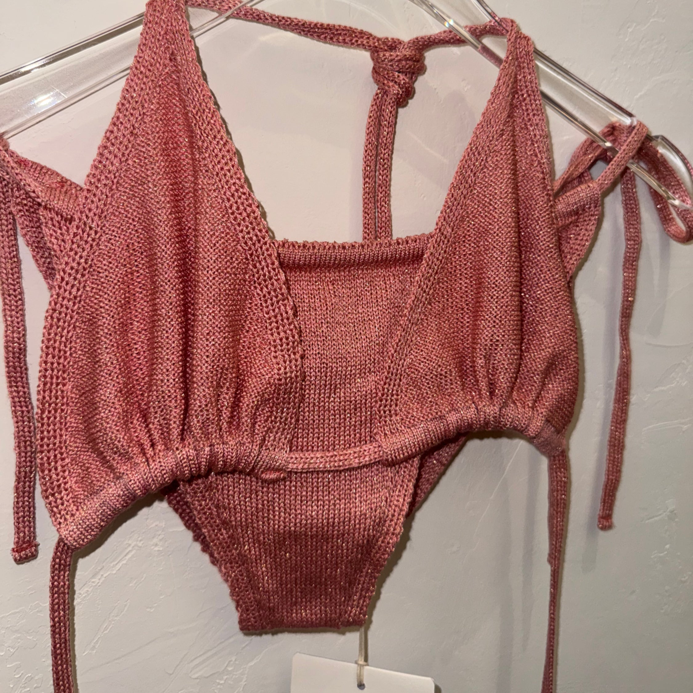 Sparkling Staples Knit Bikini