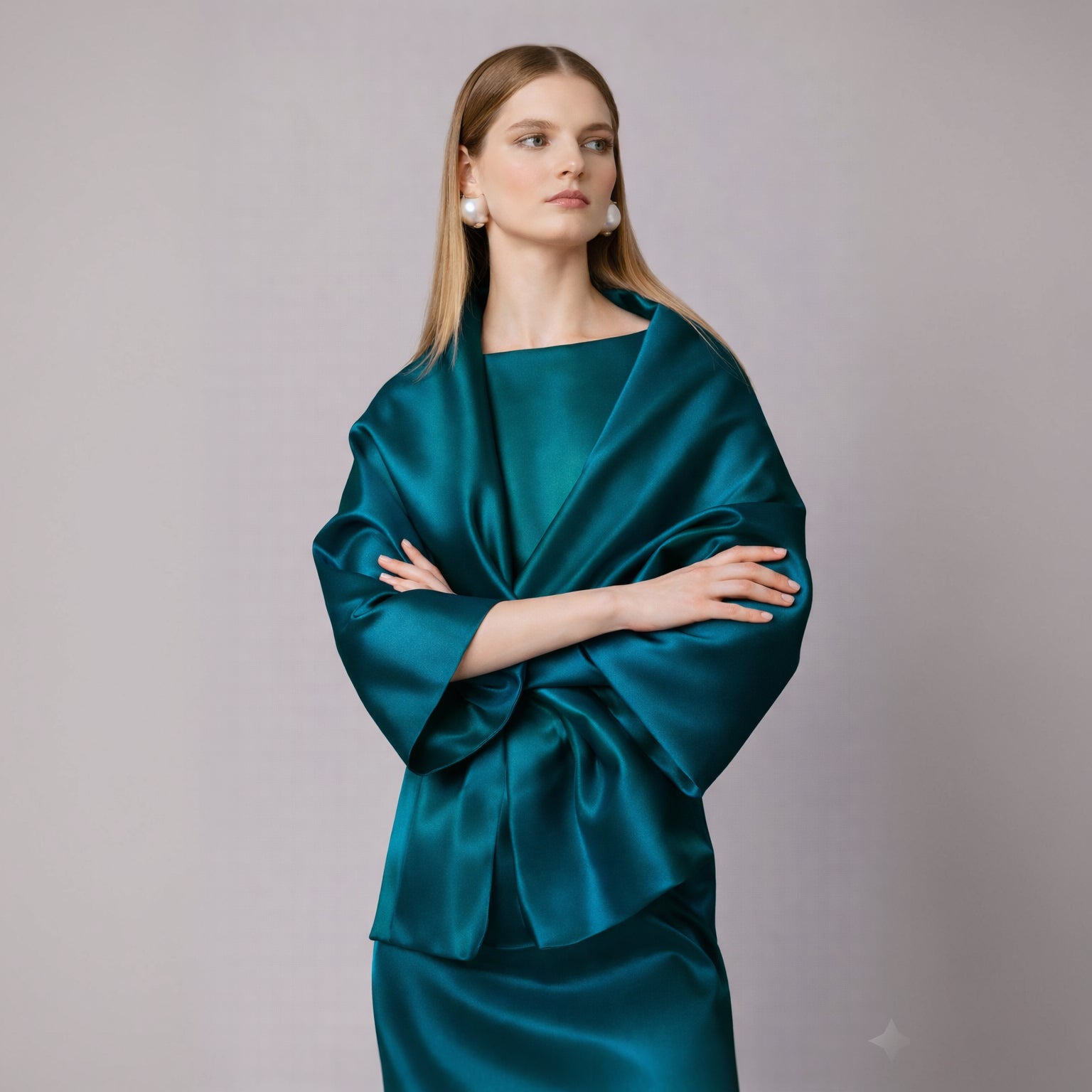 Palmina Solid Shawl