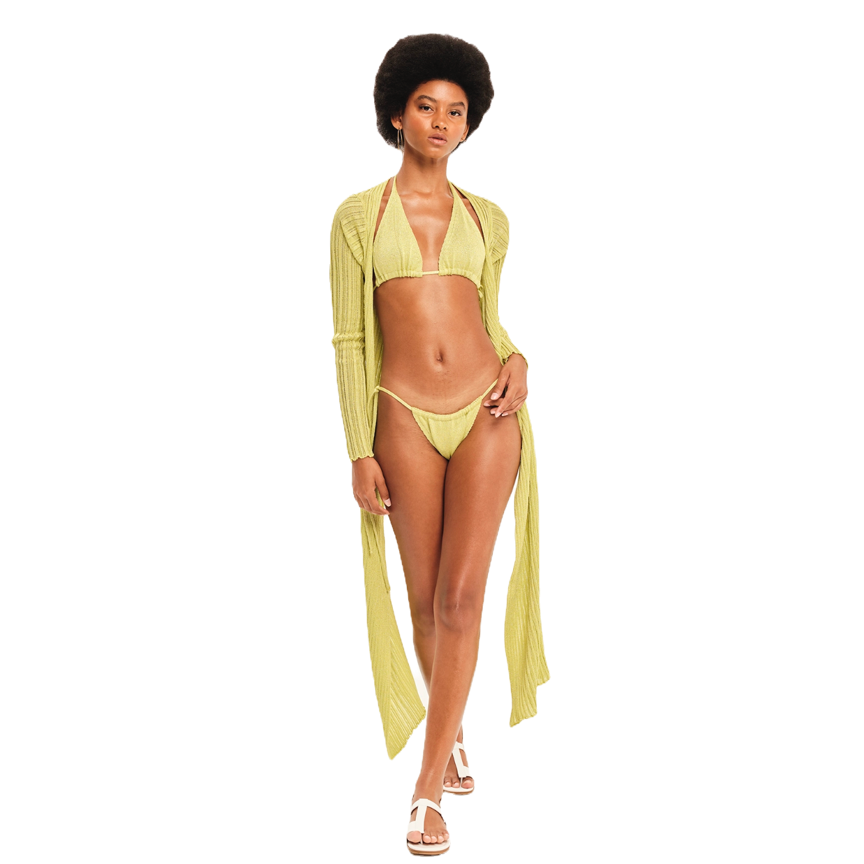 Sparkling Staples Knit Bikini