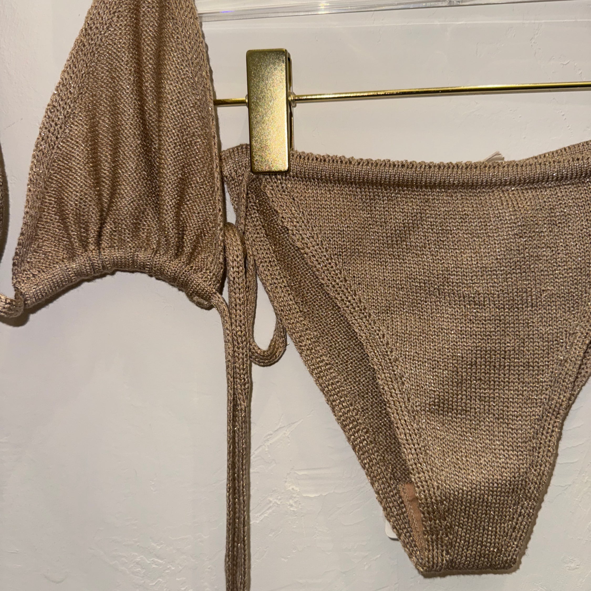 Sparkling Staples Knit Bikini