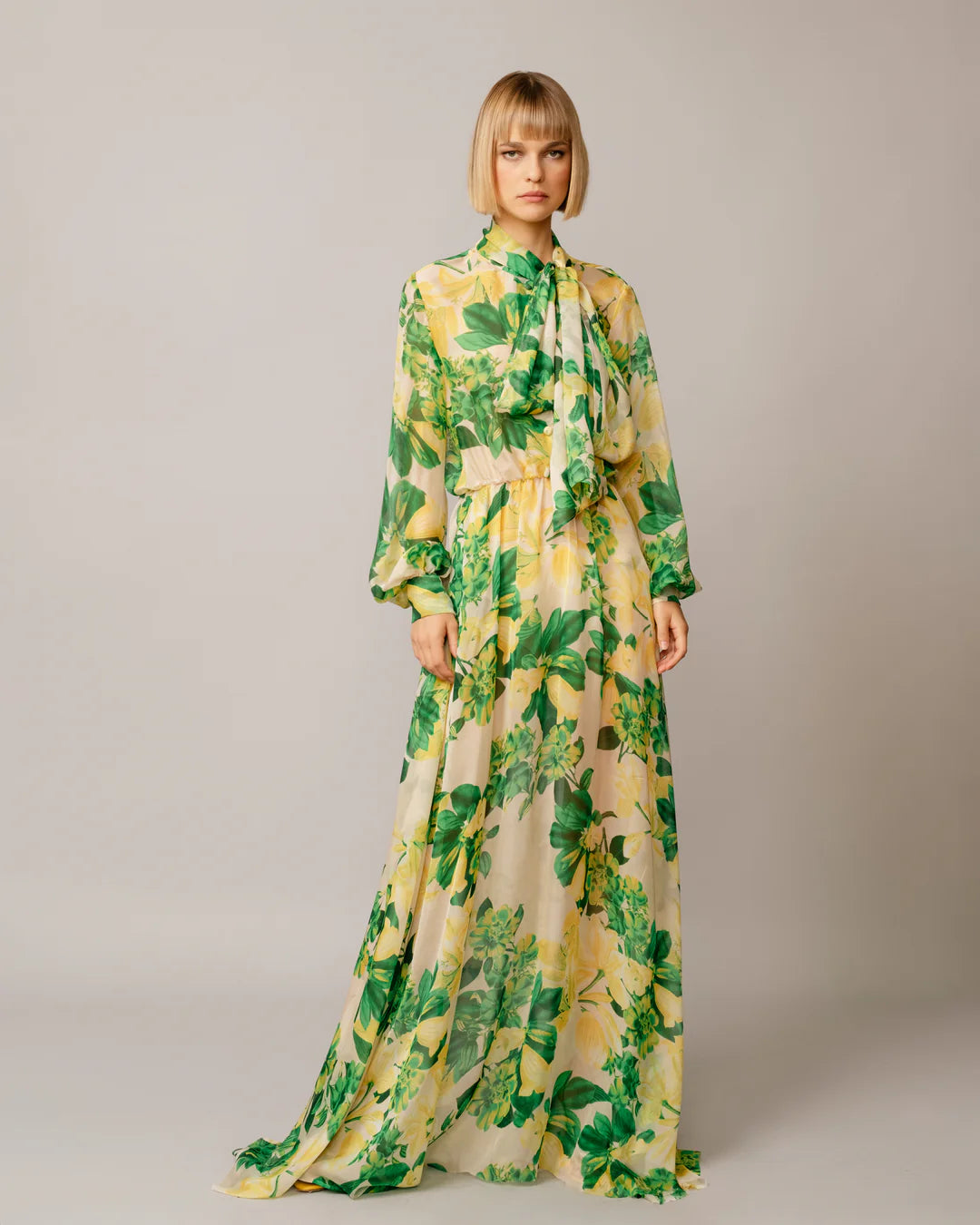 Marella Silk Long Dress