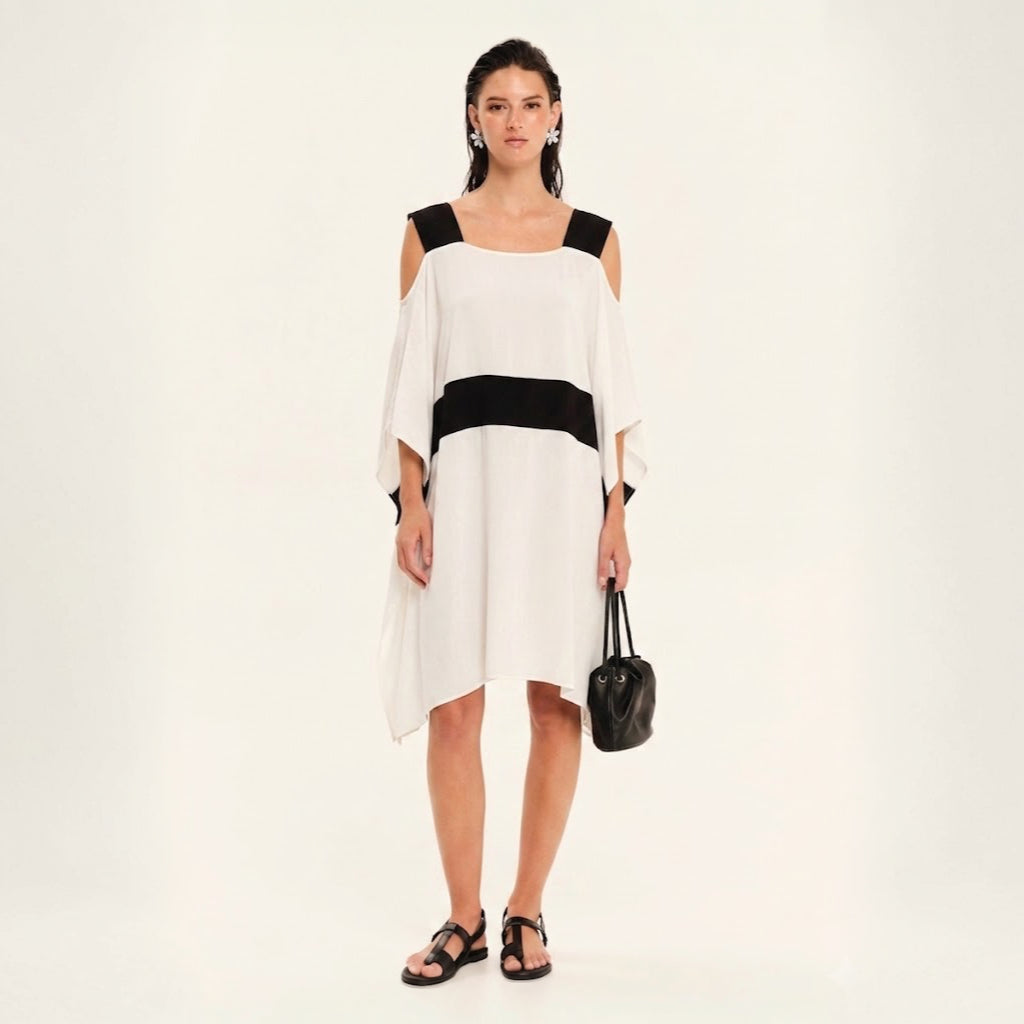 Dimensional Play Mini Tunic Dress