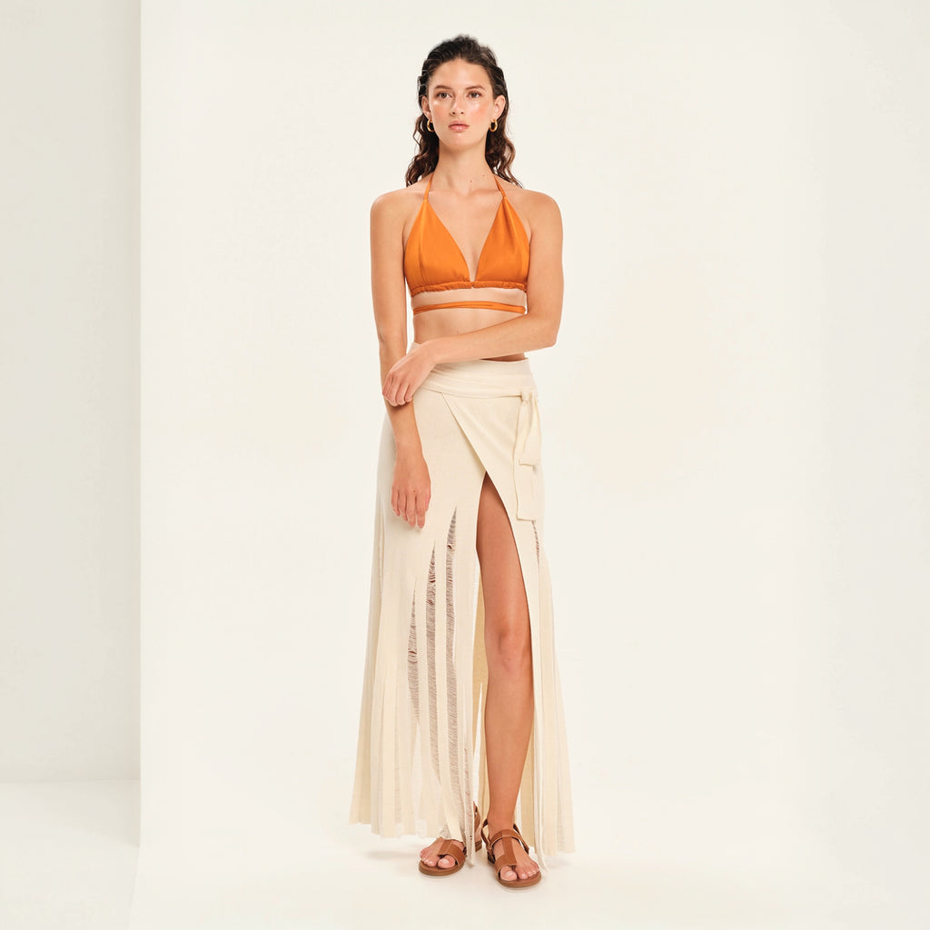 Magic Sunsets Knit Pareo Skirt