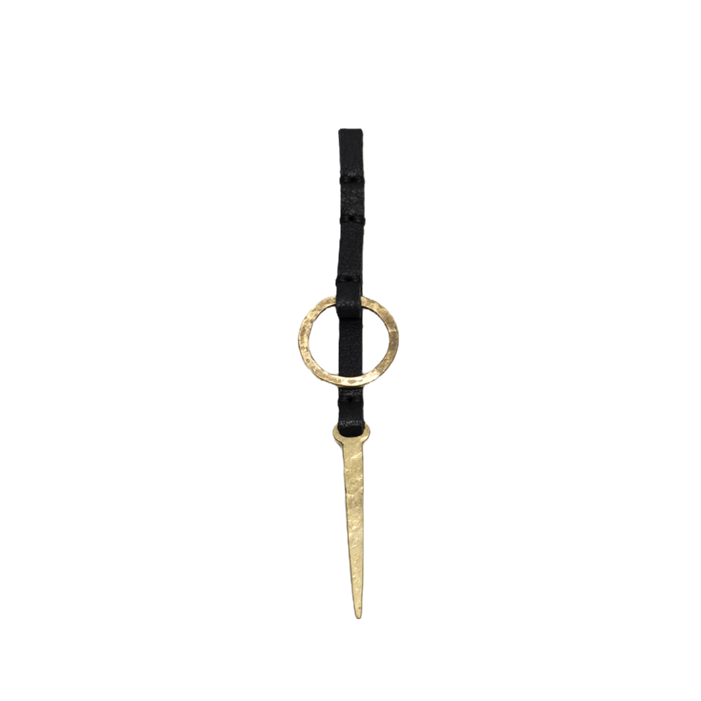 Ring Spike Bronze Earring