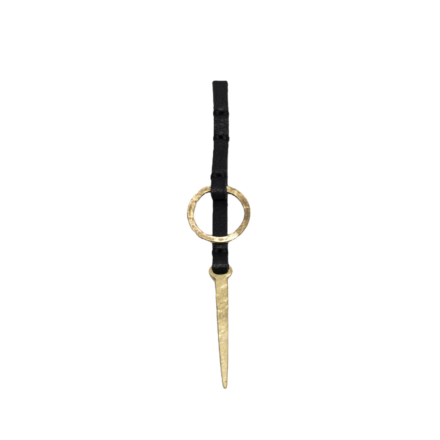 Ring Spike Bronze Earring