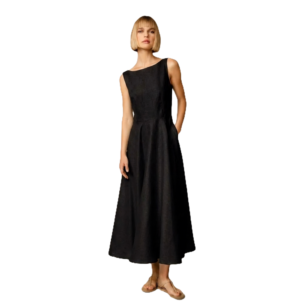 Audrey Linen  Dress