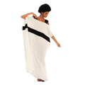 Dimensional Play Maxi Tunic Dress