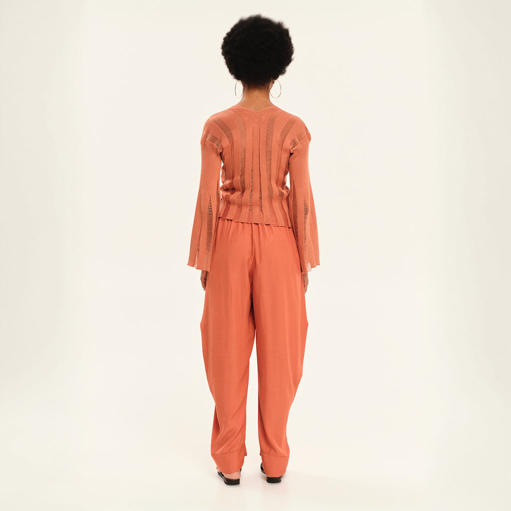 Secret Pleats Draped Trousers
