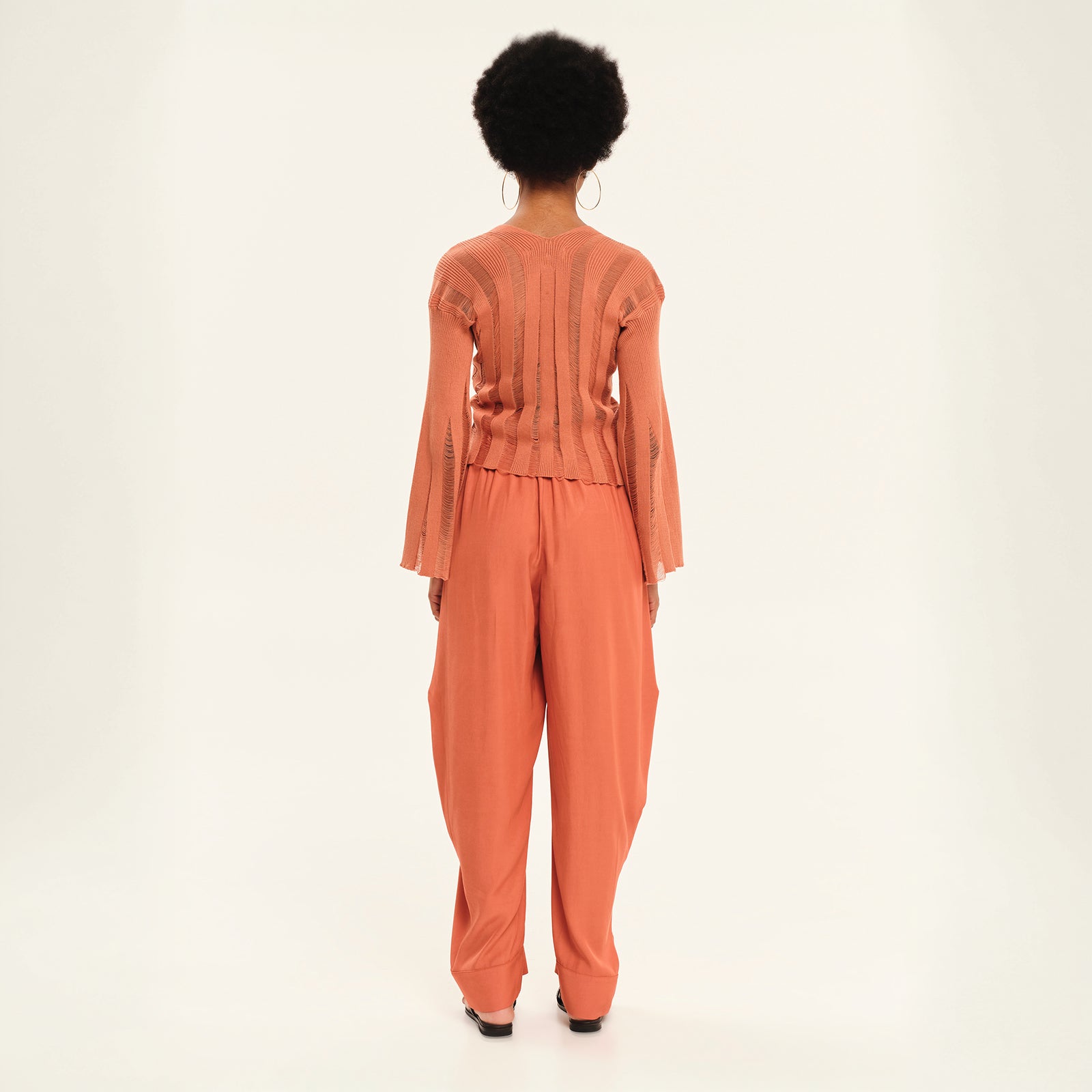 Secret Pleats Draped Trousers