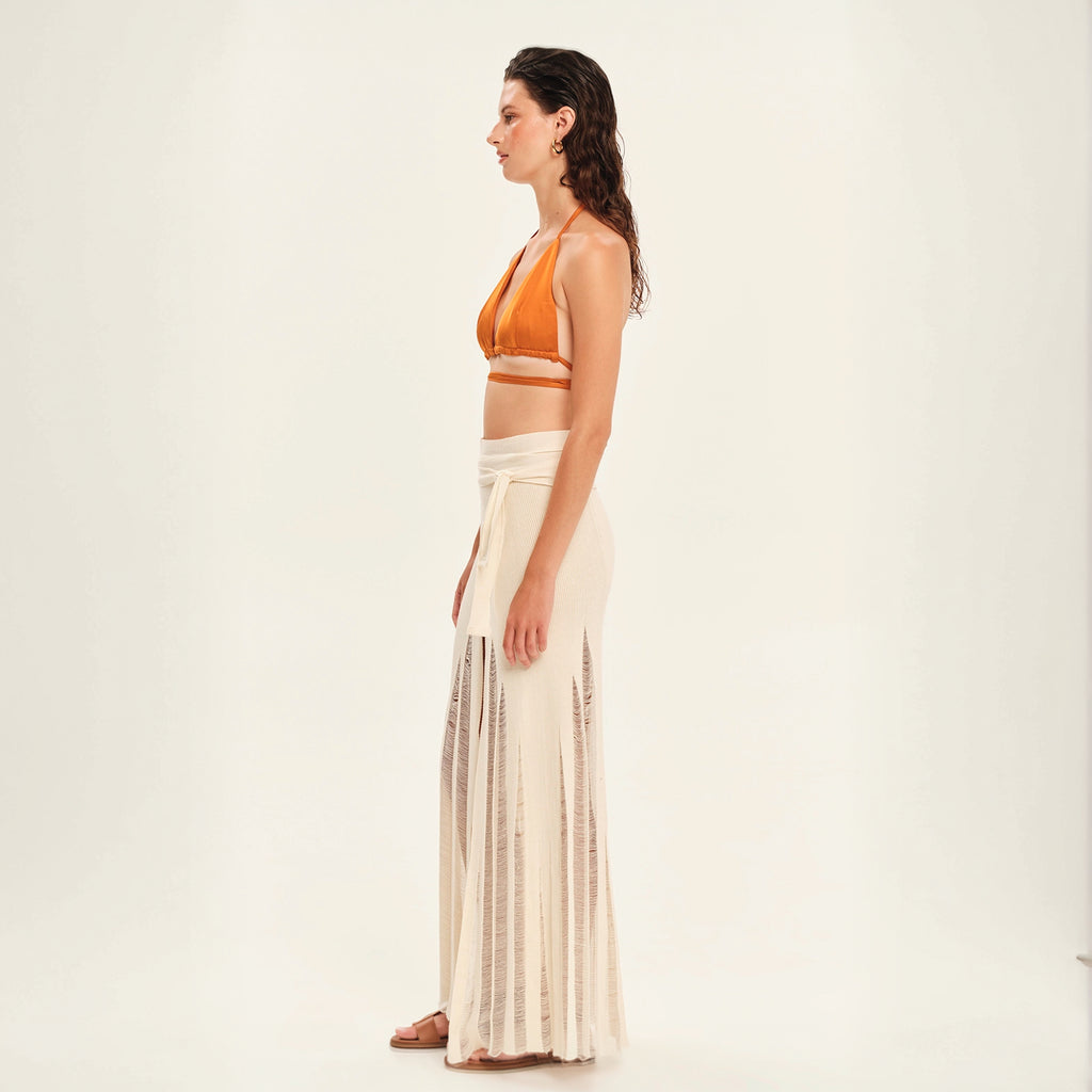Magic Sunsets Knit Pareo Skirt