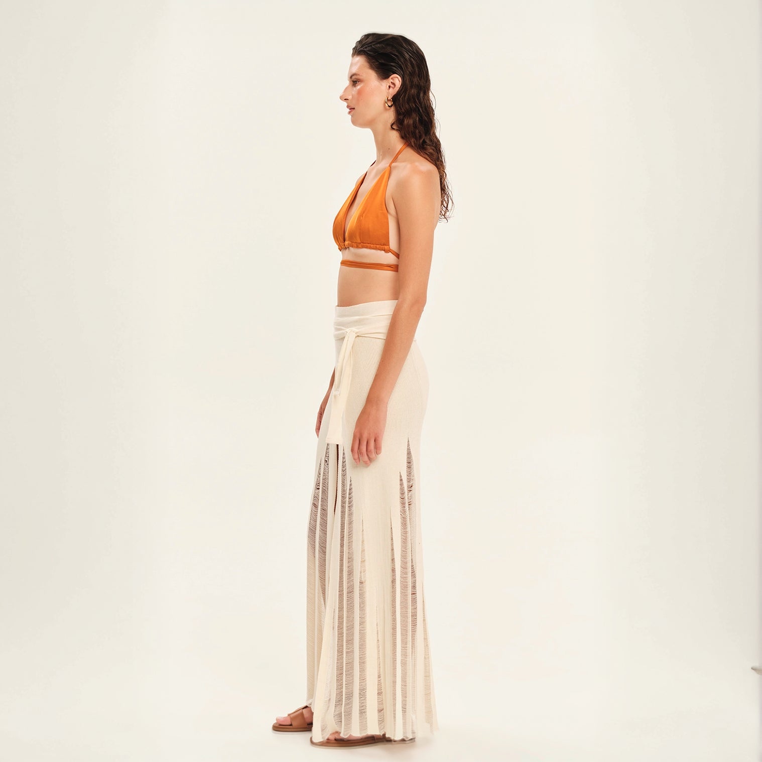 Magic Sunsets Knit Pareo Skirt
