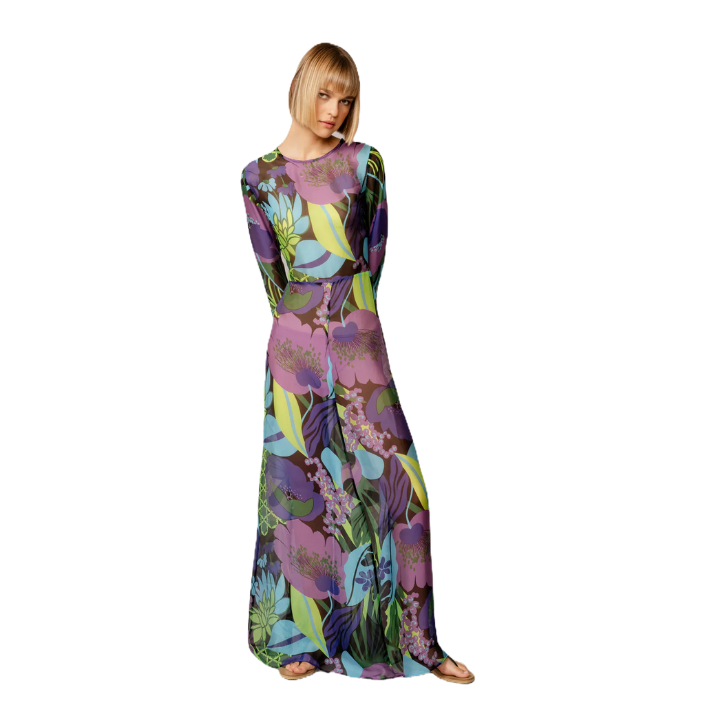 Aphrodite Long Silk Dress