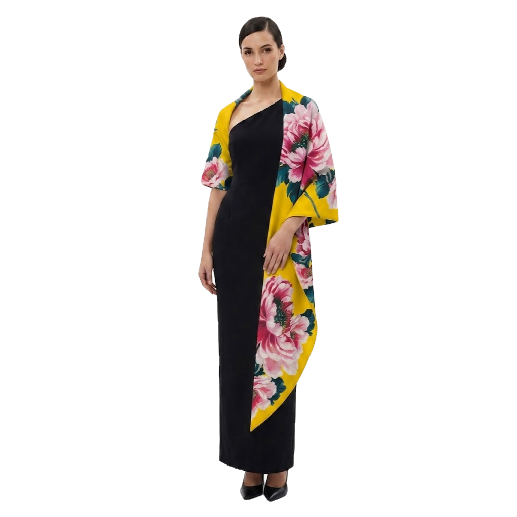 One Shoulder Shawl