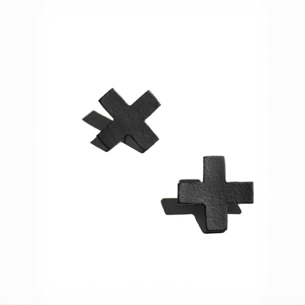 Cross X Earrings