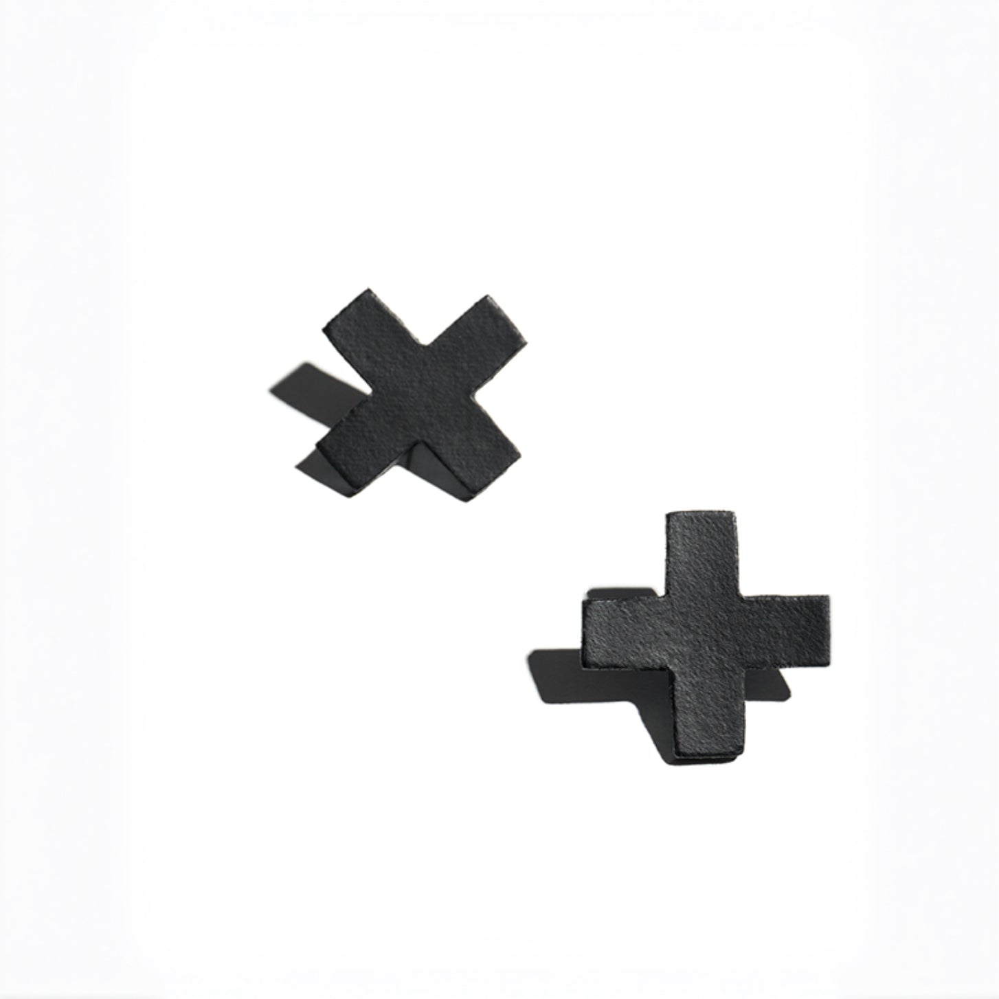 Cross X Earrings
