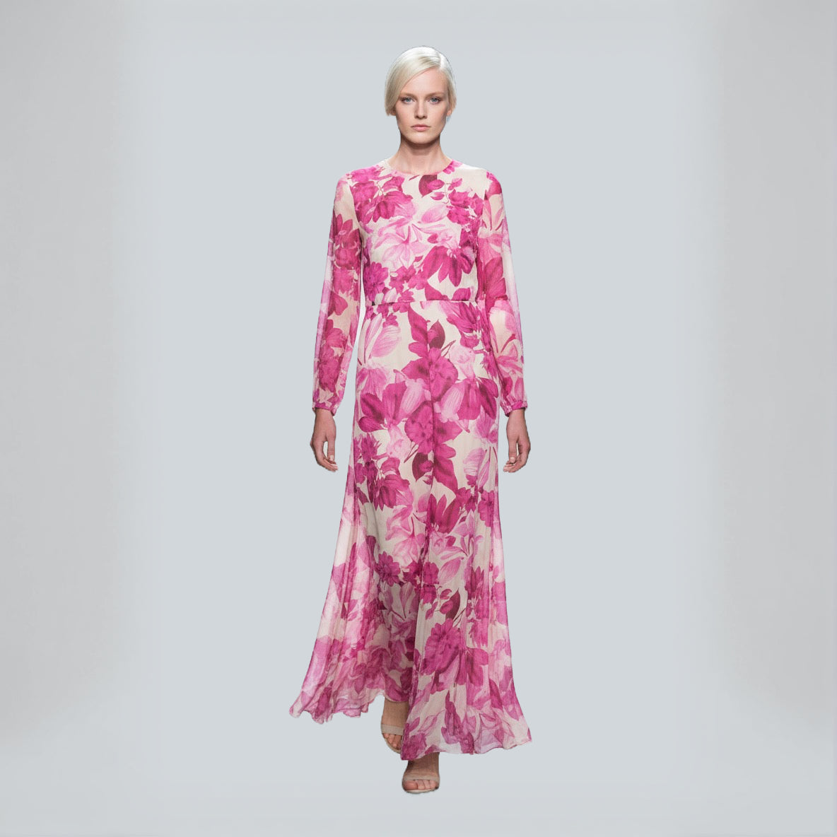 Aphrodite Long Silk Dress