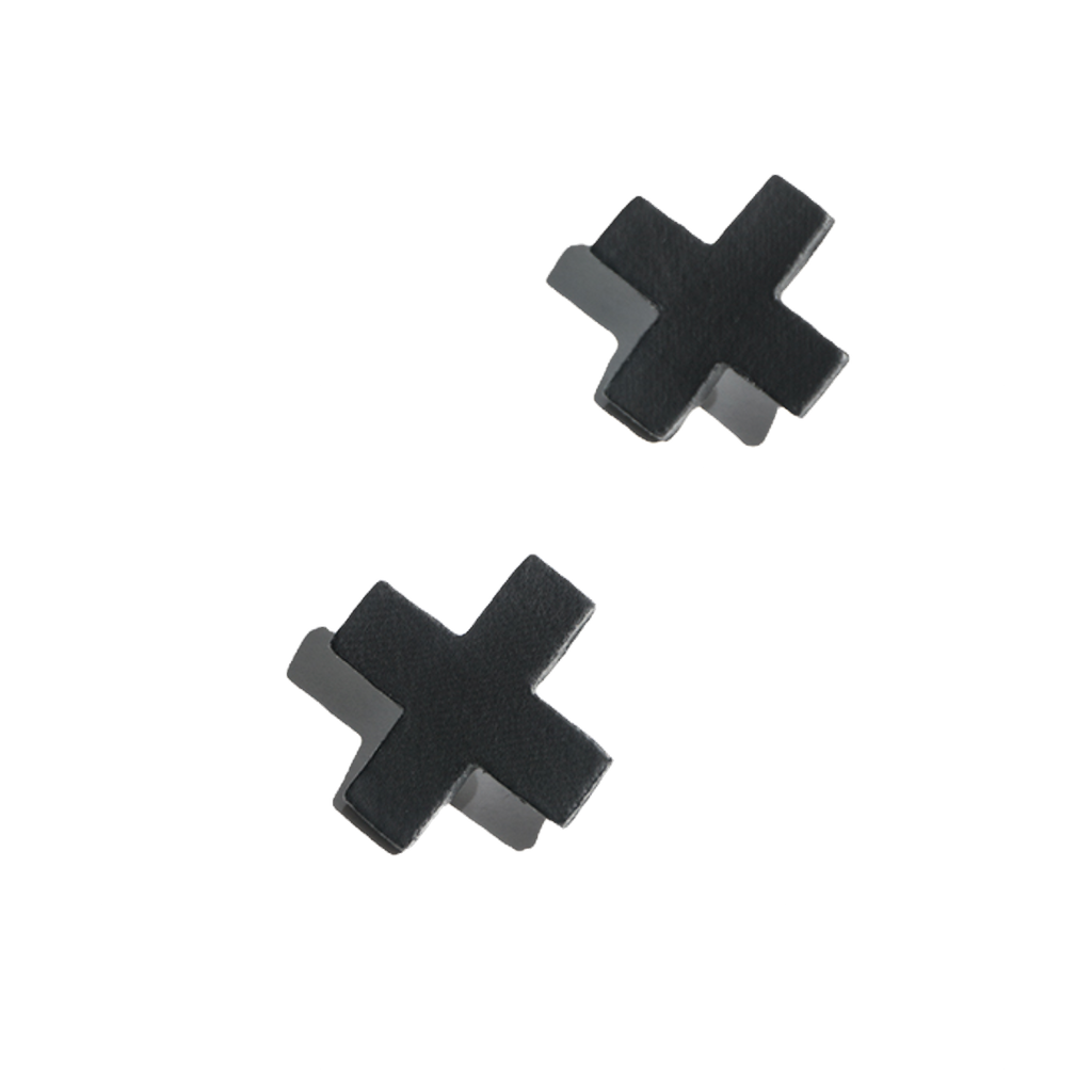 Cross X Earrings