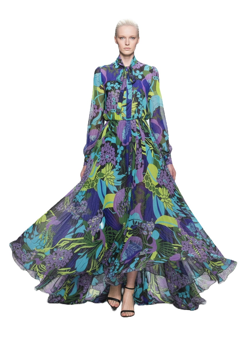 Marella Silk Long Dress