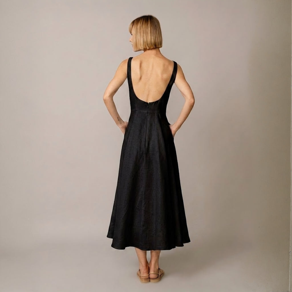 Audrey Linen  Dress