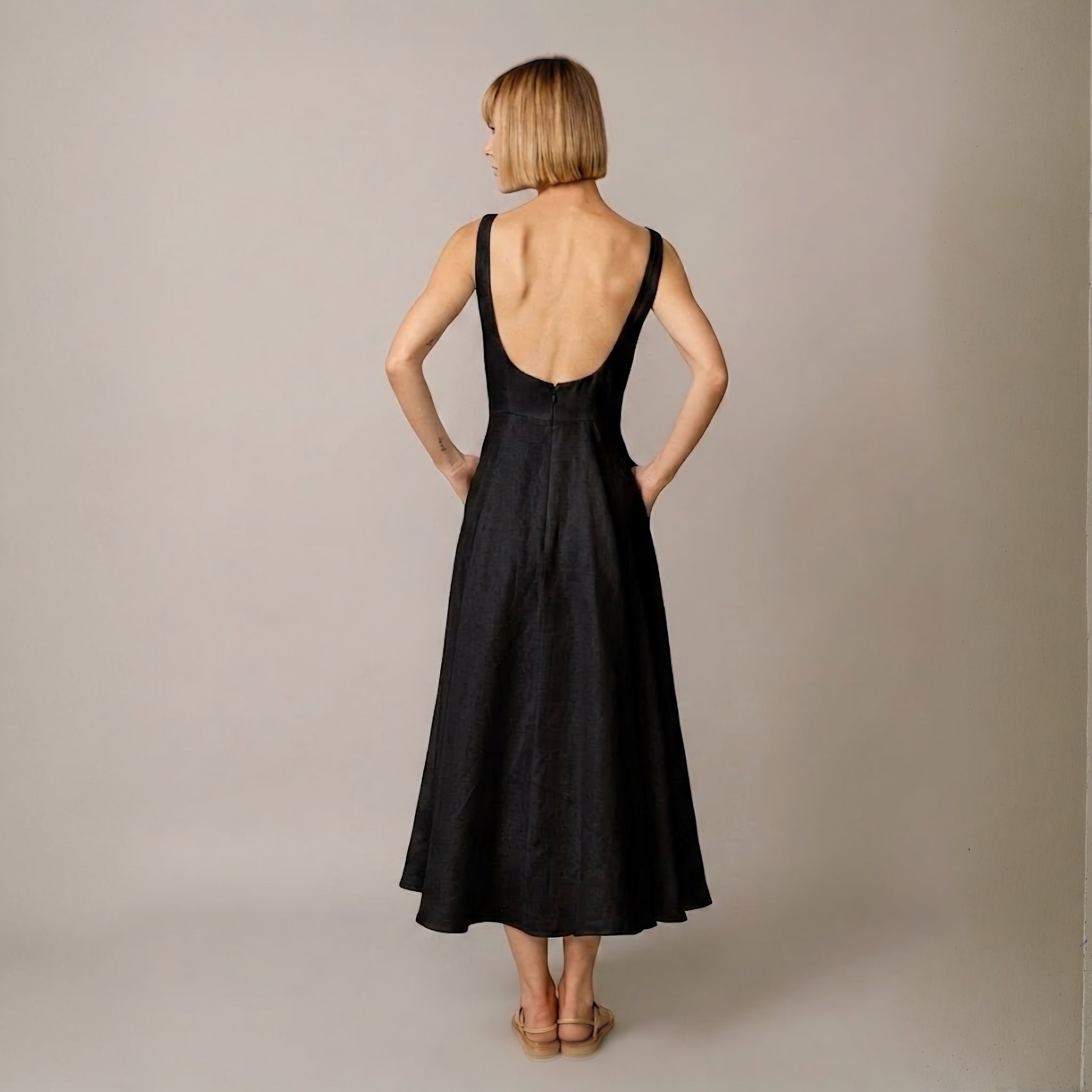 Audrey Linen  Dress