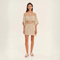 Golden Hour Knit Mini Dress