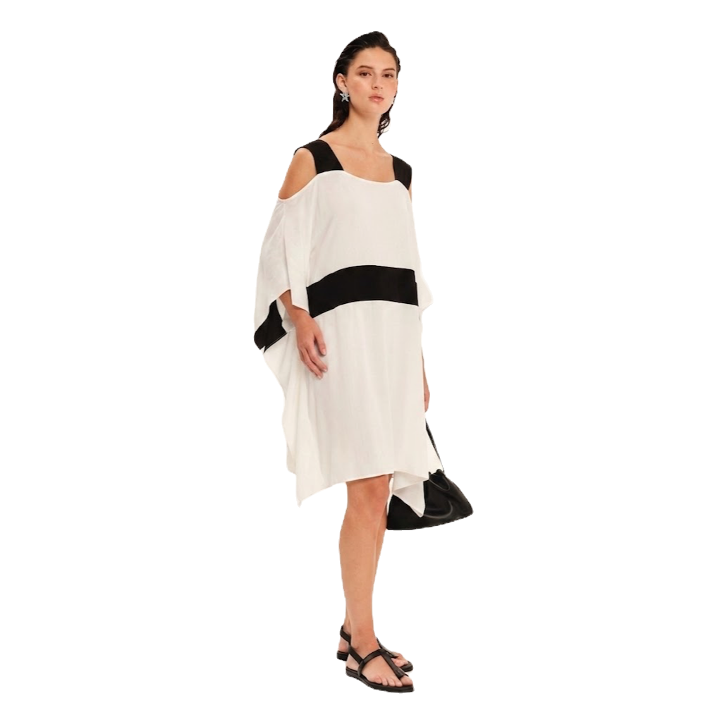 Dimensional Play Mini Tunic Dress